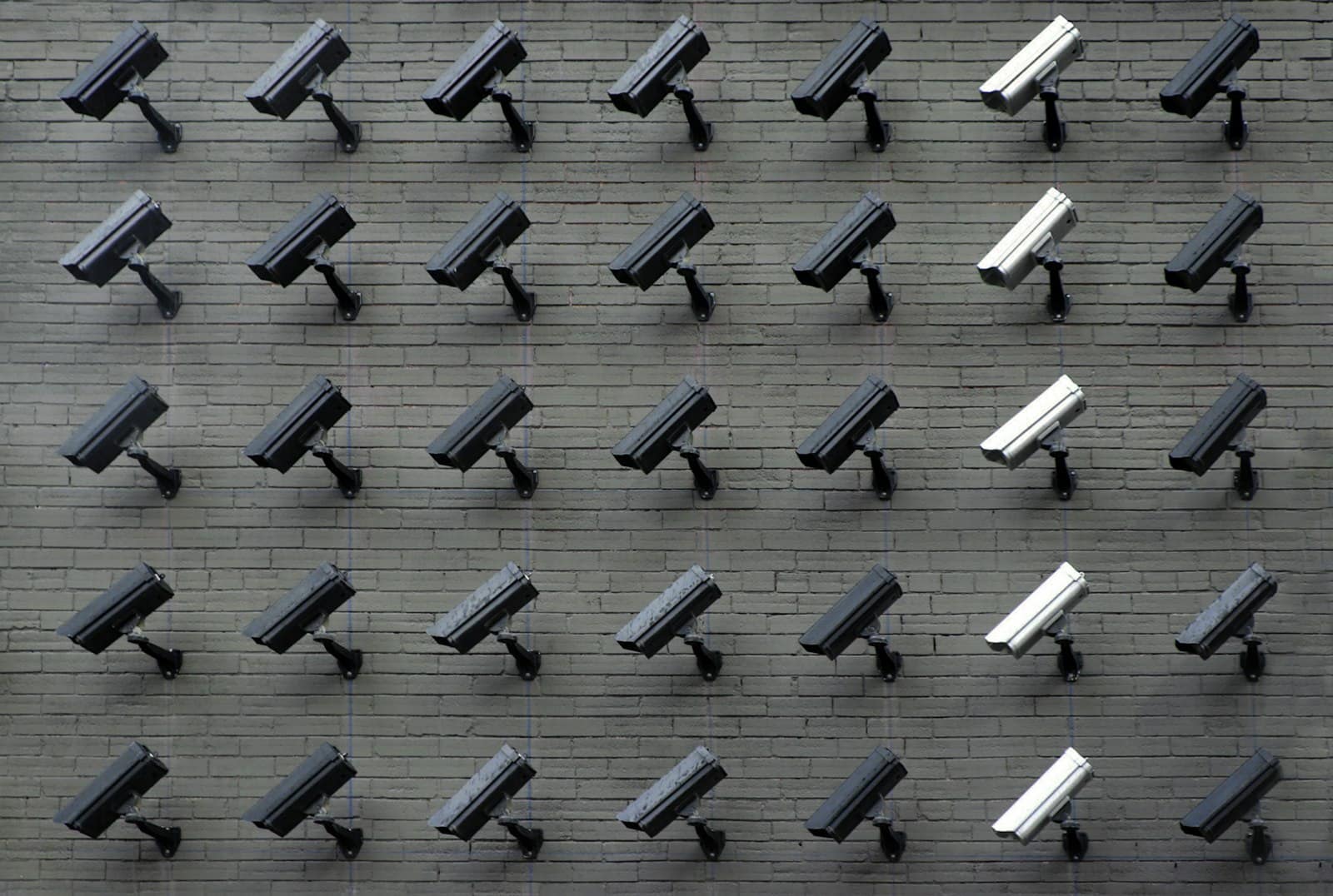 Security camera monitoring an outdoor area